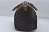 Authentic Louis Vuitton Monogram Speedy 30 Hand Boston Bag M41526 LV 9451D