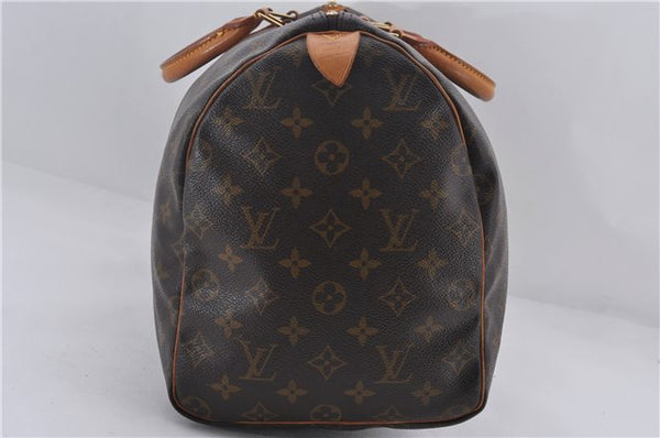 Authentic Louis Vuitton Monogram Speedy 40 Hand Boston Bag M41522 LV 9452D