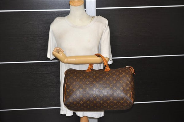 Authentic Louis Vuitton Monogram Speedy 40 Hand Boston Bag M41522 LV 9452D