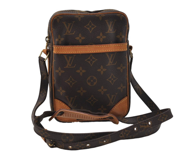 Authentic Louis Vuitton Monogram Danube Shoulder Cross Body Bag M45266 LV 9453D