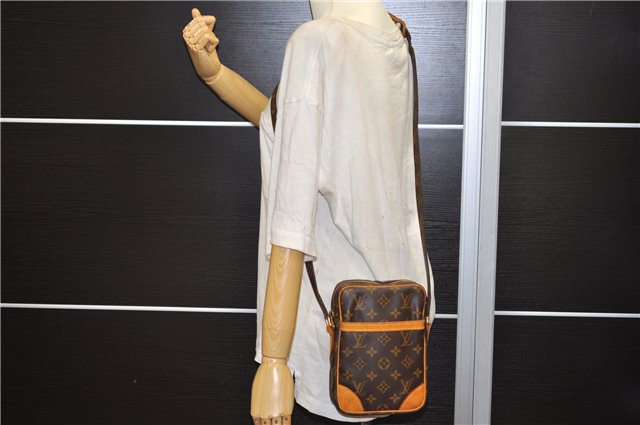 Authentic Louis Vuitton Monogram Danube Shoulder Cross Body Bag M45266 LV 9453D