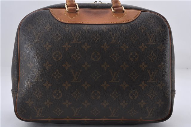 Authentic Louis Vuitton Monogram Deauville Hand Bag M47270 LV 9457D