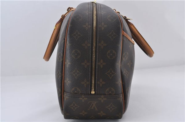 Authentic Louis Vuitton Monogram Deauville Hand Bag M47270 LV 9457D