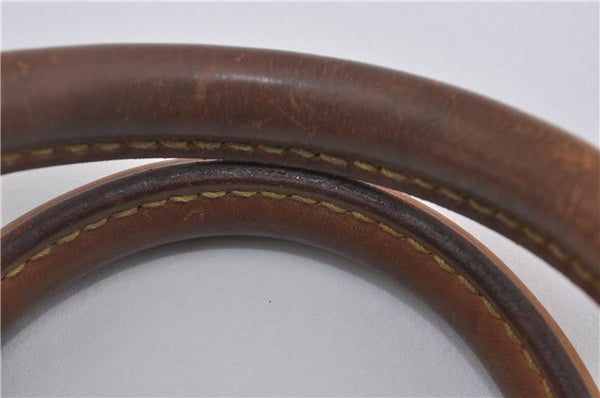 Authentic Louis Vuitton Monogram Deauville Hand Bag M47270 LV 9457D