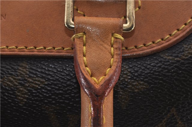 Authentic Louis Vuitton Monogram Deauville Hand Bag M47270 LV 9457D