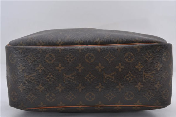 Authentic Louis Vuitton Monogram Deauville Hand Bag M47270 LV 9457D