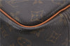 Authentic Louis Vuitton Monogram Deauville Hand Bag M47270 LV 9457D
