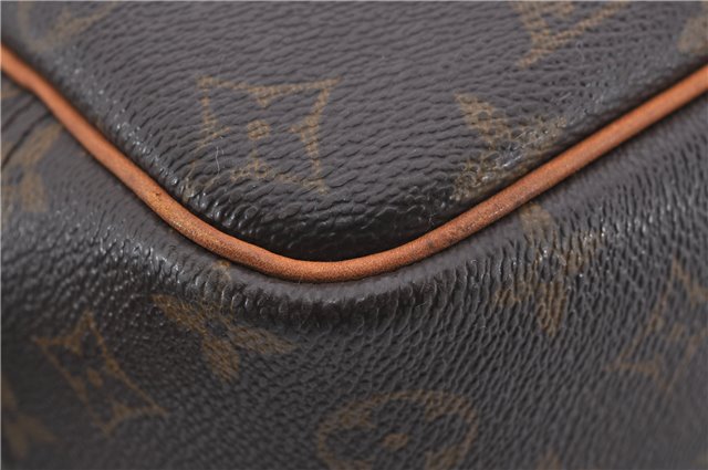 Authentic Louis Vuitton Monogram Deauville Hand Bag M47270 LV 9457D