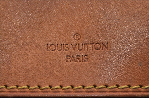 Authentic Louis Vuitton Monogram Deauville Hand Bag M47270 LV 9457D