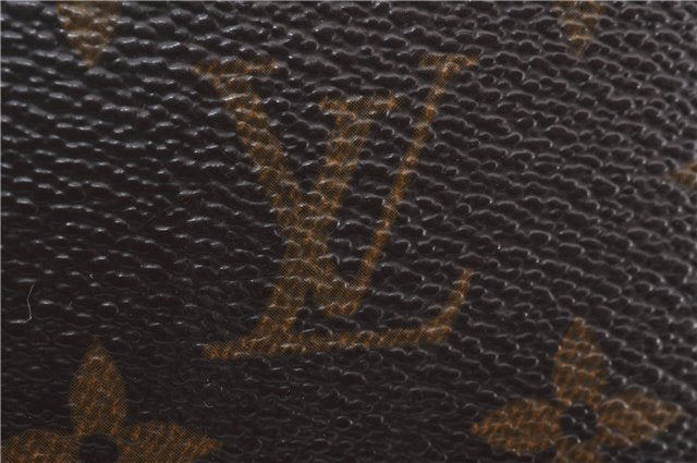 Authentic Louis Vuitton Monogram Deauville Hand Bag M47270 LV 9457D
