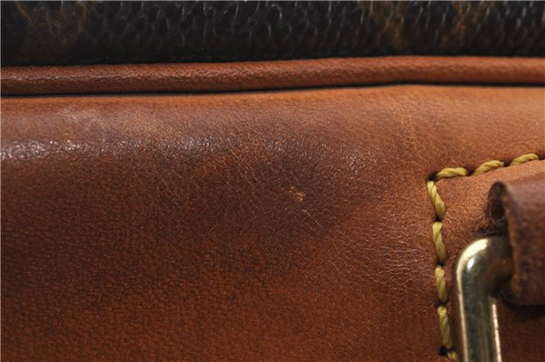 Authentic Louis Vuitton Monogram Deauville Hand Bag M47270 LV 9457D