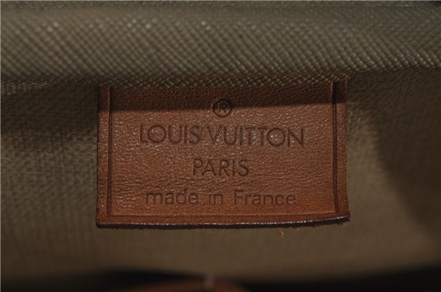 Authentic Louis Vuitton Monogram Deauville Hand Bag M47270 LV 9457D