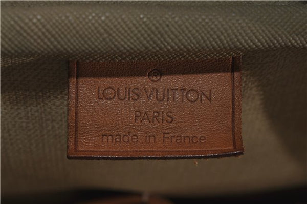 Authentic Louis Vuitton Monogram Deauville Hand Bag M47270 LV 9457D