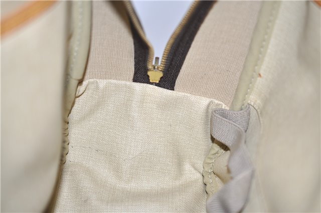 Authentic Louis Vuitton Monogram Deauville Hand Bag M47270 LV 9457D