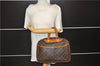 Authentic Louis Vuitton Monogram Deauville Hand Bag M47270 LV 9457D