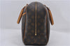 Authentic Louis Vuitton Monogram Deauville Hand Bag M47270 LV 9458D