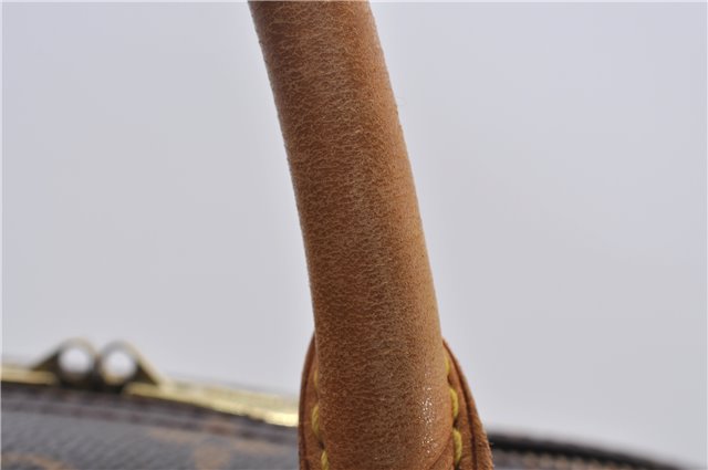 Authentic Louis Vuitton Monogram Deauville Hand Bag M47270 LV 9458D