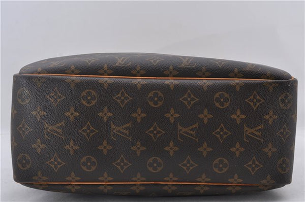 Authentic Louis Vuitton Monogram Deauville Hand Bag M47270 LV 9458D