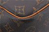 Authentic Louis Vuitton Monogram Deauville Hand Bag M47270 LV 9458D