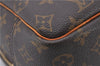 Authentic Louis Vuitton Monogram Deauville Hand Bag M47270 LV 9458D