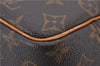 Authentic Louis Vuitton Monogram Deauville Hand Bag M47270 LV 9458D