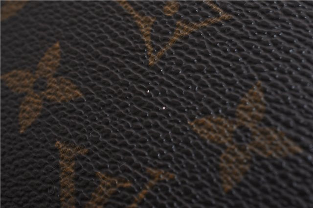 Authentic Louis Vuitton Monogram Deauville Hand Bag M47270 LV 9458D