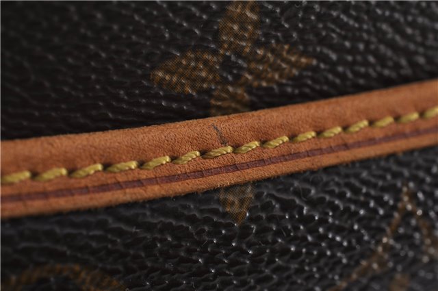 Authentic Louis Vuitton Monogram Deauville Hand Bag M47270 LV 9458D