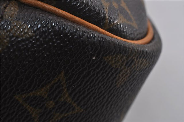 Authentic Louis Vuitton Monogram Deauville Hand Bag M47270 LV 9458D