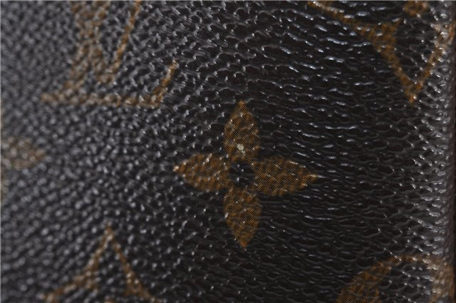 Authentic Louis Vuitton Monogram Deauville Hand Bag M47270 LV 9458D