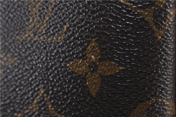 Authentic Louis Vuitton Monogram Deauville Hand Bag M47270 LV 9458D