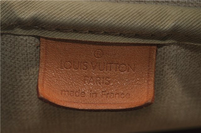 Authentic Louis Vuitton Monogram Deauville Hand Bag M47270 LV 9458D