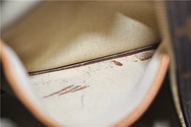 Authentic Louis Vuitton Monogram Deauville Hand Bag M47270 LV 9458D