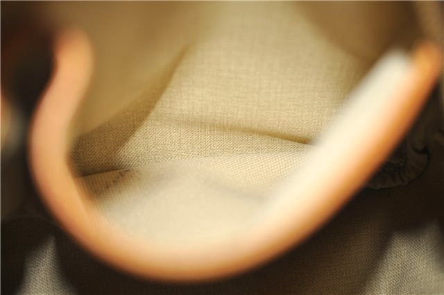 Authentic Louis Vuitton Monogram Deauville Hand Bag M47270 LV 9458D