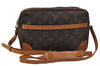 Auth Louis Vuitton Monogram Trocadero 27 Shoulder Cross Body Bag M51274 LV 9461D