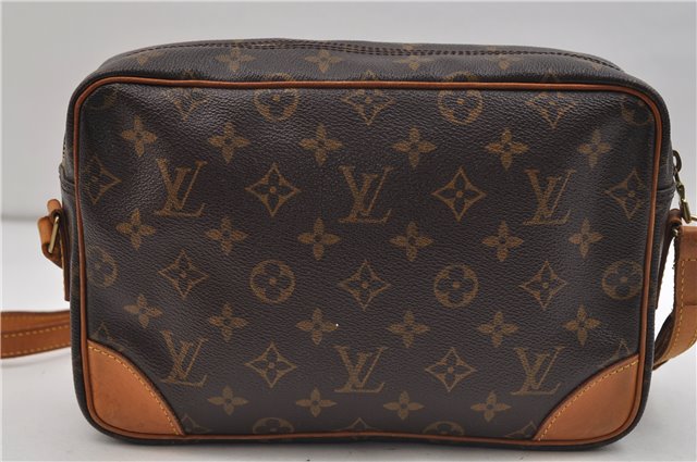 Auth Louis Vuitton Monogram Trocadero 27 Shoulder Cross Body Bag M51274 LV 9461D