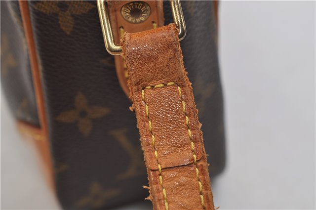 Auth Louis Vuitton Monogram Trocadero 27 Shoulder Cross Body Bag M51274 LV 9461D