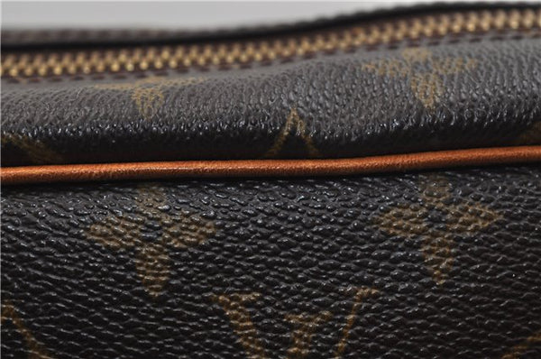 Auth Louis Vuitton Monogram Trocadero 27 Shoulder Cross Body Bag M51274 LV 9461D