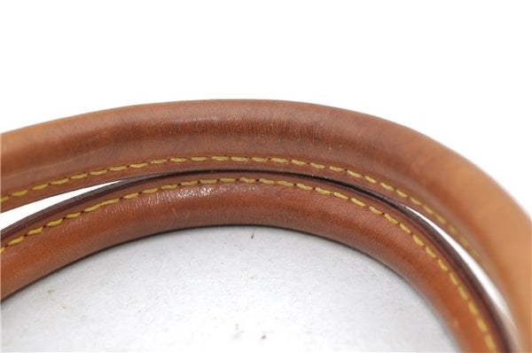 Authentic Louis Vuitton Monogram Sac Plat Hand Bag M51140 LV 9462C