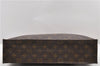 Authentic Louis Vuitton Monogram Sac Plat Hand Bag M51140 LV 9462C