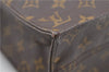Authentic Louis Vuitton Monogram Sac Plat Hand Bag M51140 LV 9462C