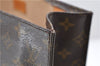 Authentic Louis Vuitton Monogram Sac Plat Hand Bag M51140 LV 9462C