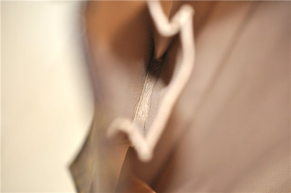 Authentic Louis Vuitton Monogram Sac Plat Hand Bag M51140 LV 9462C