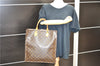 Authentic Louis Vuitton Monogram Sac Plat Hand Bag M51140 LV 9462C