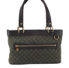Authentic Louis Vuitton Monogram Mini Lucille PM Hand Bag Khaki M92682 LV 9462E