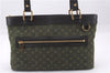 Authentic Louis Vuitton Monogram Mini Lucille PM Hand Bag Khaki M92682 LV 9462E