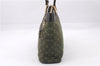 Authentic Louis Vuitton Monogram Mini Lucille PM Hand Bag Khaki M92682 LV 9462E