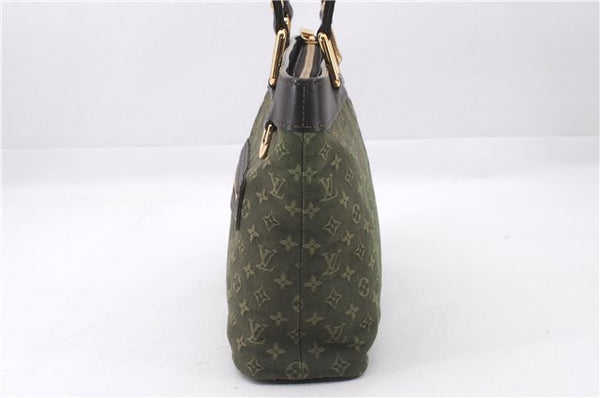 Authentic Louis Vuitton Monogram Mini Lucille PM Hand Bag Khaki M92682 LV 9462E