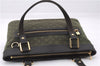 Authentic Louis Vuitton Monogram Mini Lucille PM Hand Bag Khaki M92682 LV 9462E