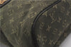 Authentic Louis Vuitton Monogram Mini Lucille PM Hand Bag Khaki M92682 LV 9462E