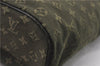 Authentic Louis Vuitton Monogram Mini Lucille PM Hand Bag Khaki M92682 LV 9462E